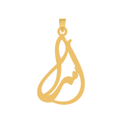 آویز گردنبند طلا ۱۸ عیار اسم اسرا