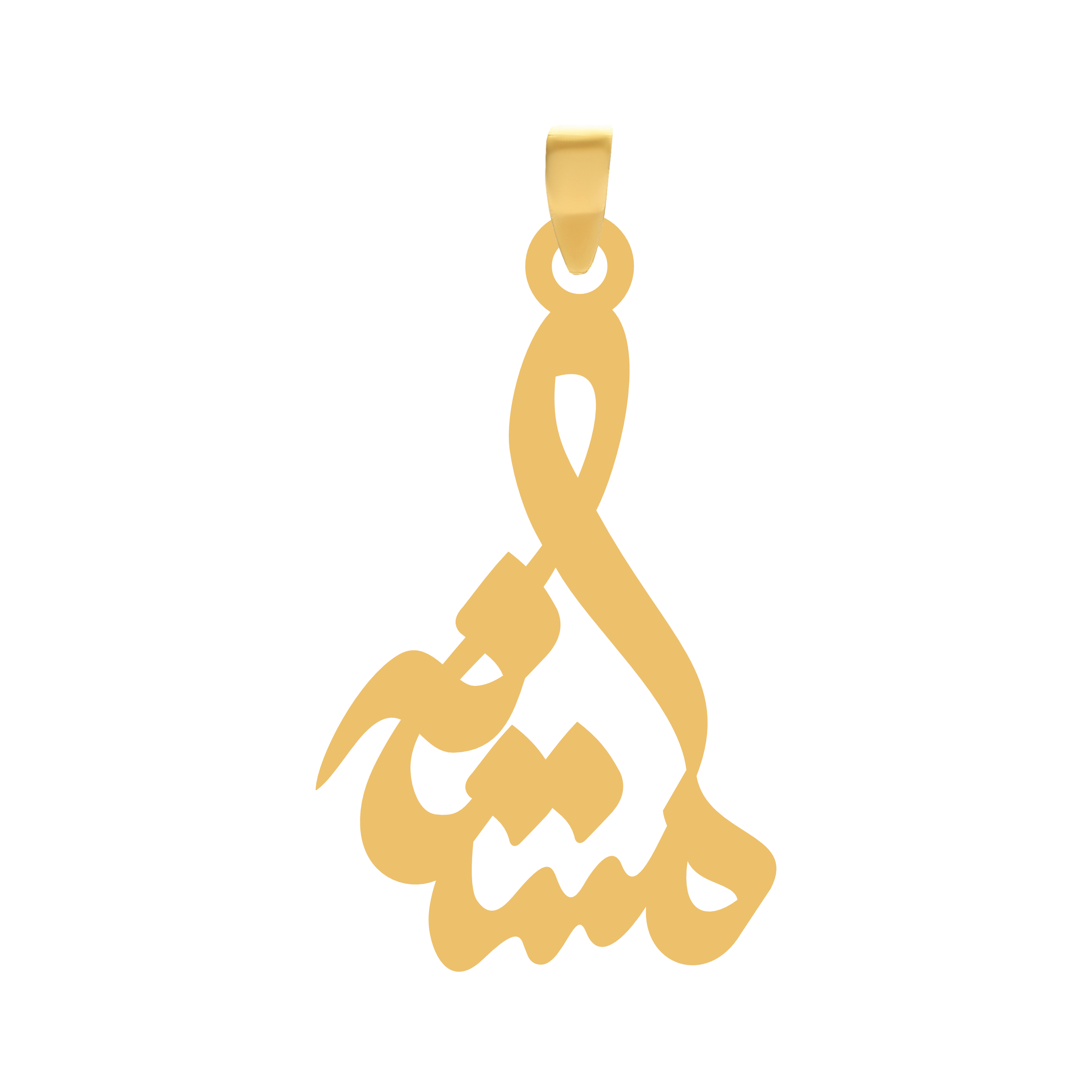 مستانه آویز گردنبند طلا ۱۸ عیار اسم مستانه
