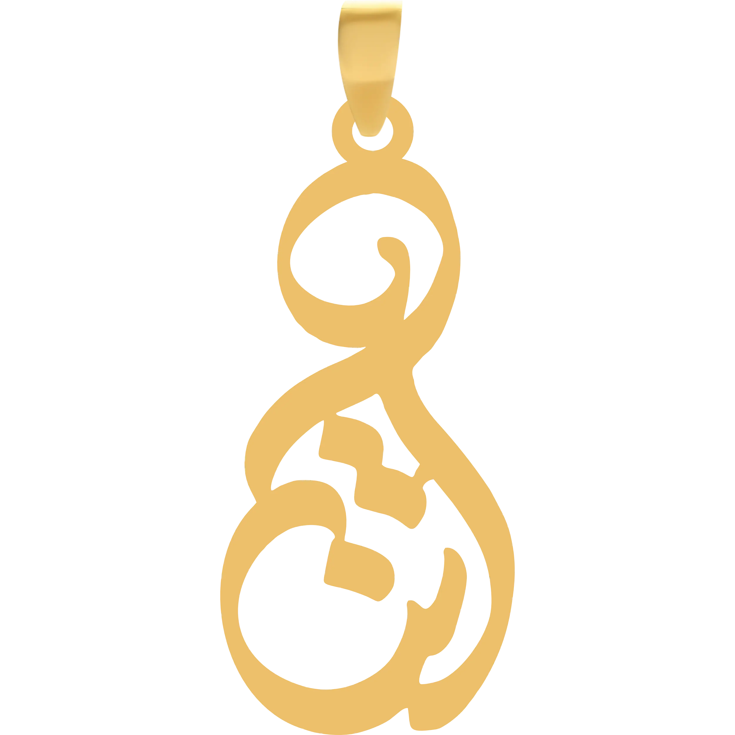 آتنا آویز پلاک طلا اسم آتنا