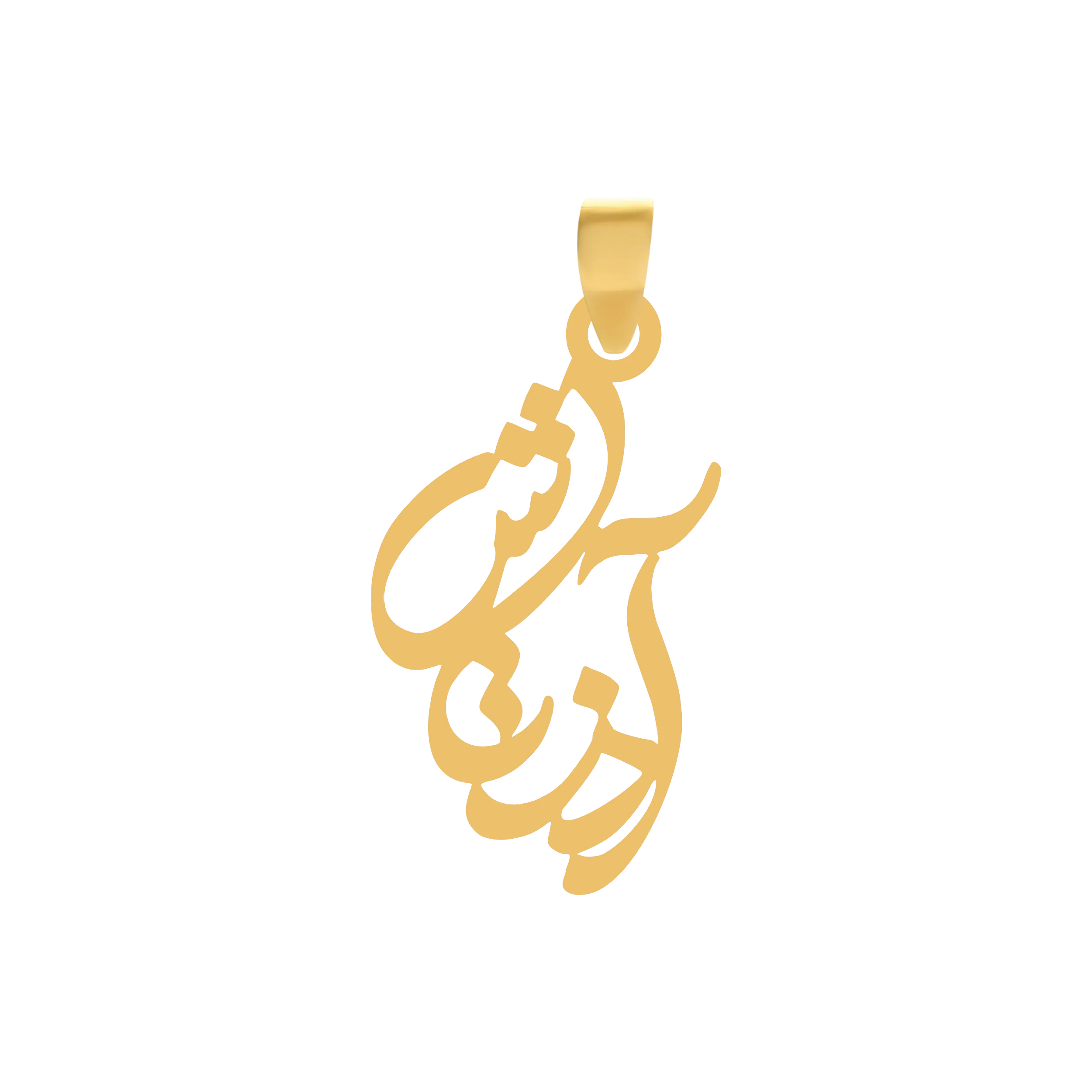 آذرتاش آویز پلاک طلا اسم آذرتاش